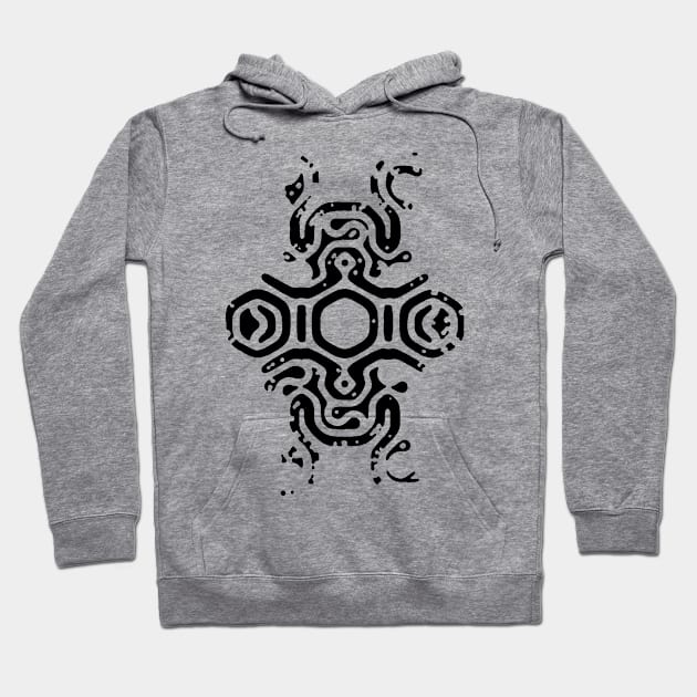 Colossus Weak Point - black sigil Hoodie by HtCRU